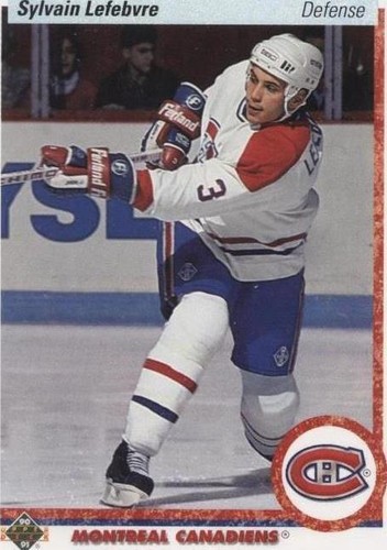 1990-91 Upper Deck - Sylvain Lefebvre #421