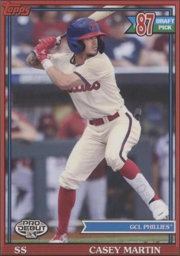 2021 Topps Pro Debut - Casey Martin #PD-177