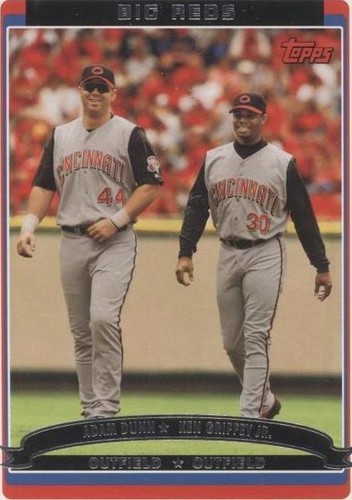 2006 Topps - Adam Dunn Ken Griffey Jr #649