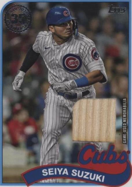 2024 Topps Series 1 - 1989 Topps Baseball Relics #89BR-SSE Seiya Suzuki (MEM)
