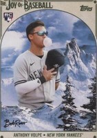 2023 Topps X Bob Ross The Joy of Baseball - Anthony Volpe #66-SP