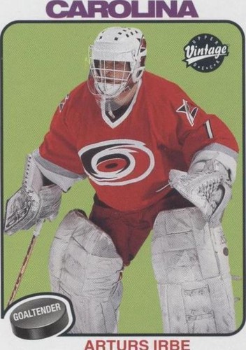 2001-02 Upper Deck Vintage - Arturs Irbe #45