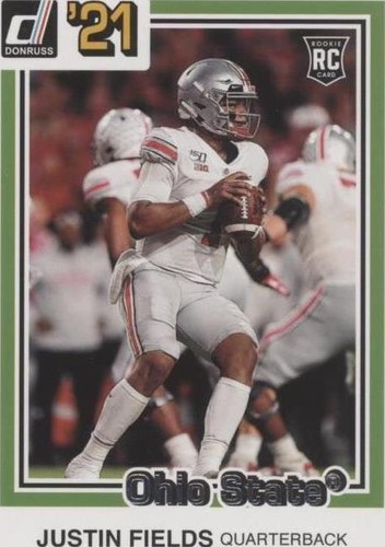 2021 Panini Chronicles Draft Picks Justin Fields #33