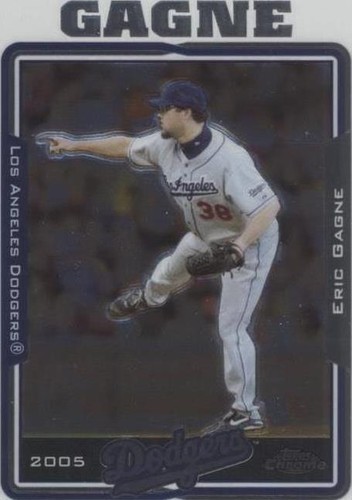 2005 Topps Chrome - Eric Gagne #87