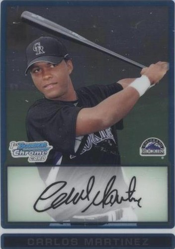 2009 Bowman Chrome - Carlos Martinez #BCP153