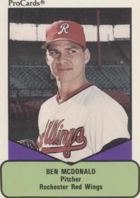 ProCards AAA Future Stars 1990 - Ben McDonald #456
