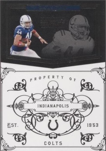 2010 Playoff National Treasures Dallas Clark #61