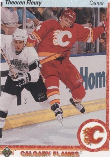 1990-91 Upper Deck - Theoren Fleury #47