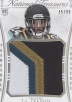 2015 Panini National Treasures T. J. Yeldon #TTR-TJ