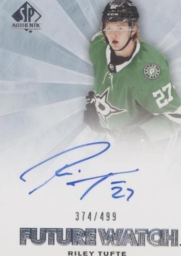 2021-22 SP Authentic - Riley Tufte #RFWA-RT