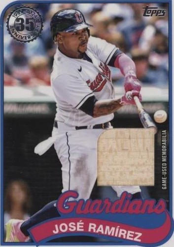 2024 Topps Series 1 - Jose Ramirez #89BR-JRA