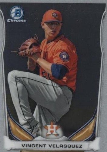 2014 Bowman Draft - Vince Velasquez #CTP-28
