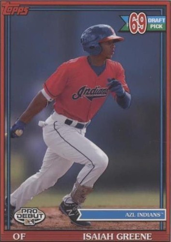 2021 Topps Pro Debut - Isaiah Greene #PD-173