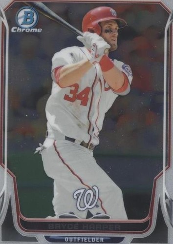 【SALE】Bryce Harper ボブルヘッド 2014年 2014 Bowman Chrome Bryce Harper # 175 Bubble Refractor /99