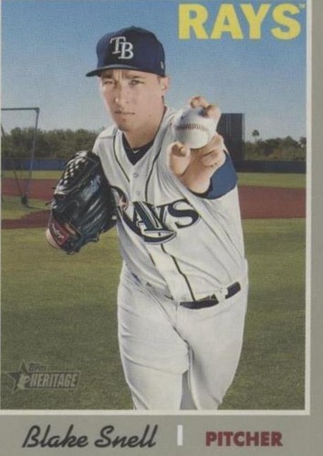 2019 Topps Heritage - Blake Snell #411