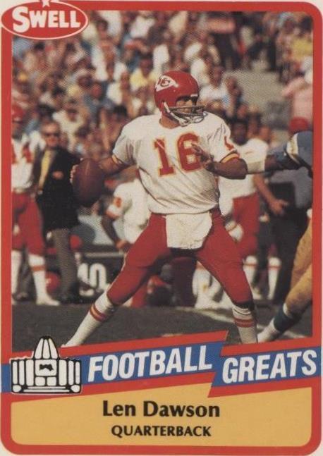 1989 Swell Football Greats Len Dawson #135