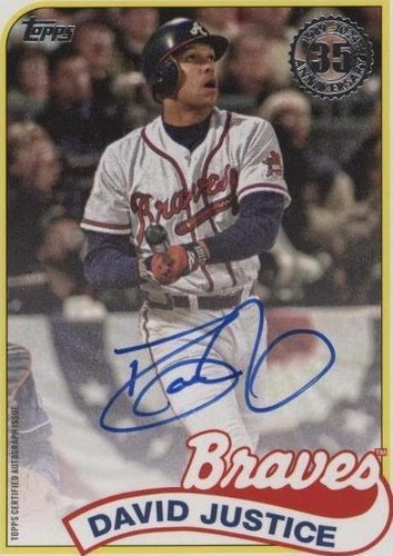 2024 Topps Series 2 - David Justice #89BA2-DJ