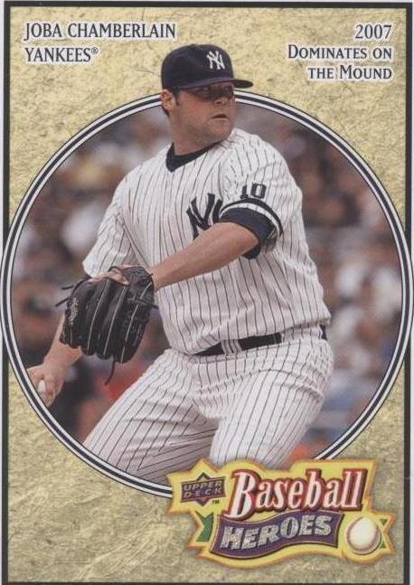 2008 Upper Deck Baseball Heroes - Joba Chamberlain #119