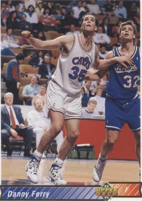 1992-93 cubierta superior - Danny Ferry #250