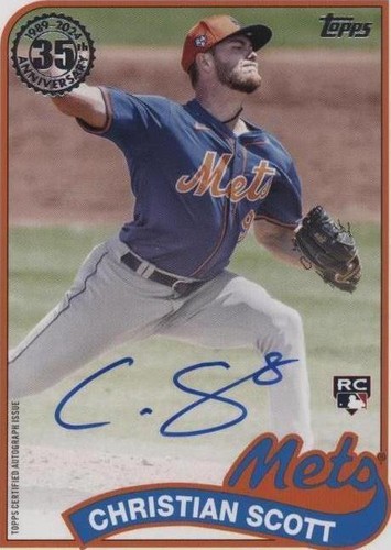 2024 Topps Update Series - Christian Scott #89AU-CHS