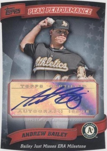 2010 Topps - Andrew Bailey #PPA-AB