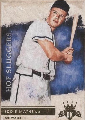 2015 Panini Diamond Kings - Eddie Mathews #6