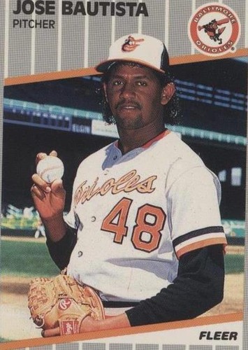 1989 Fleer - Jose Bautista #608