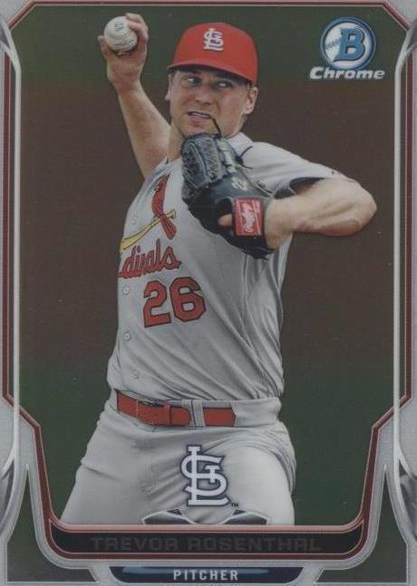 Bowman Chrome 2014 - Trevor Rosenthal #187