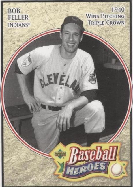 2005 Upper Deck Baseball Heroes - Bob Feller #3