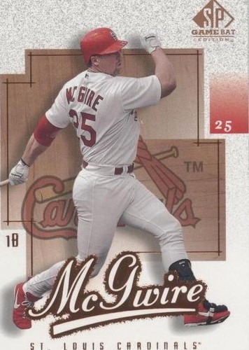 2001 SP Game Bat Edition - Mark McGwire #54
