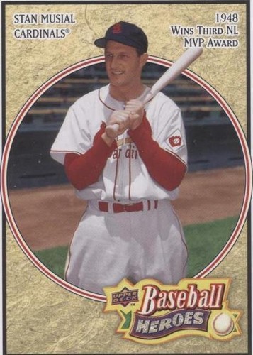 2008 Upper Deck Baseball Heroes - Stan Musial #162