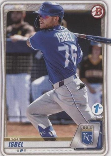2020 Bowman Draft 1st Edition - Kyle Isbel #BD-182
