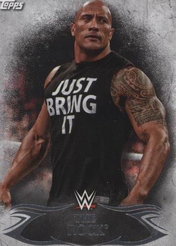 2015 Topps WWE Undisputed - The Rock #98