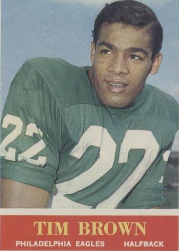 1964 Philadelphia Timmy Brown #129