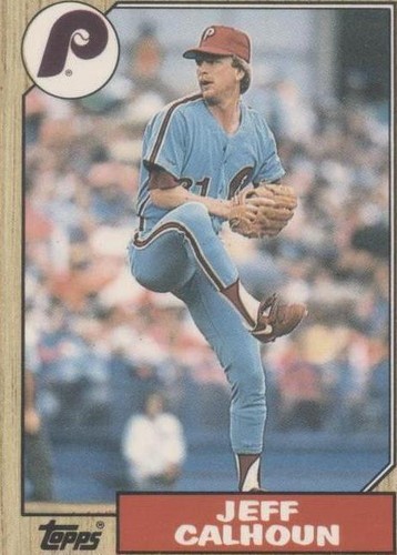 1987 Topps Traded - Jeff Calhoun #16T