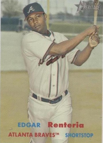 2006 Topps Heritage - Edgar Renteria #320