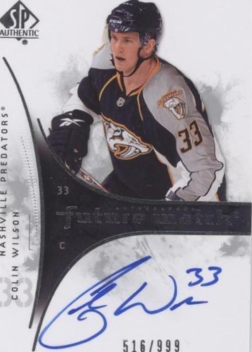 2009-10 SP Authentic - Colin Wilson #204