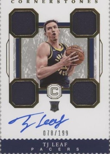 2017-18 Panini Cornerstones - T.J. Leaf #174