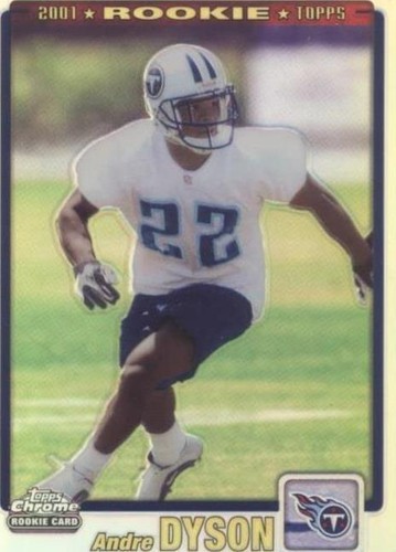 2001 Topps Chrome Andre Dyson #308