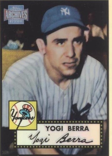 2001 Topps Archives Reserve - Yogi Berra #90