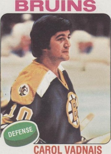 1975-76 Topps - Carol Vadnais #27