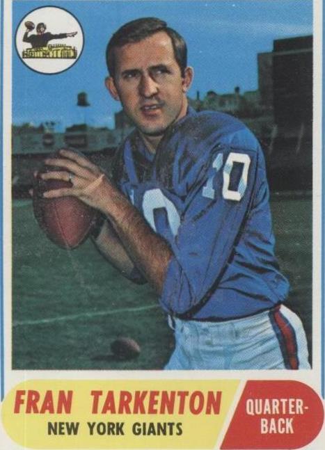 1968 Topps Fran Tarkenton #161