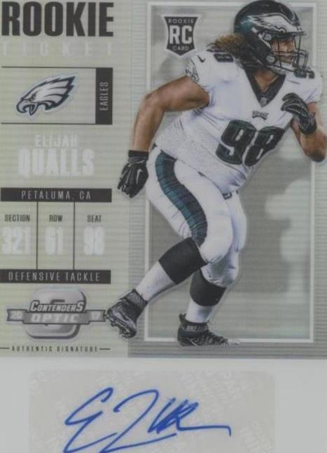 2017 Panini Contenders Optic Elijah Qualls #176