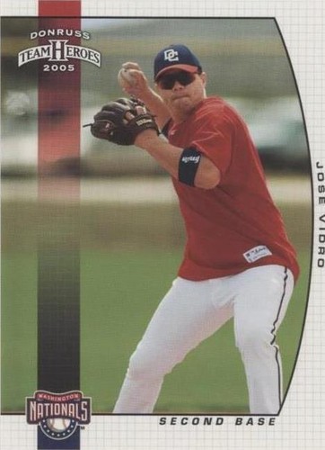 2005 Donruss Team Heroes - Jose Vidro #397