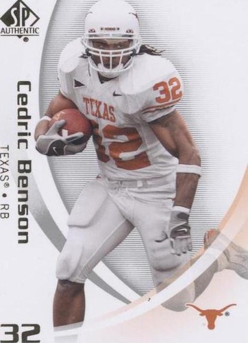 2010 SP Authentic Cedric Benson #18