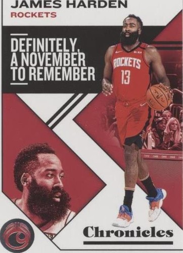 JAMES HARDEN 2019-20 Panini Chronicles Threads #83 Rockets