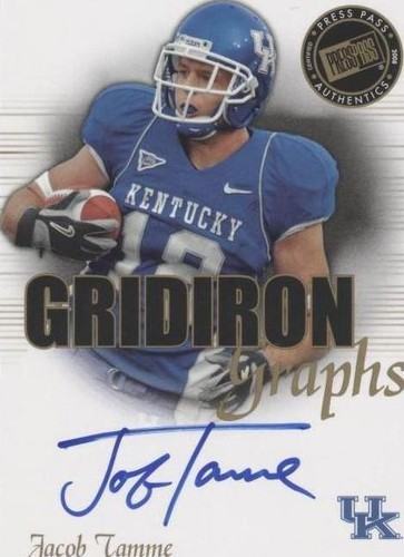 2008 Press Pass SE Jacob Tamme #GG-JT