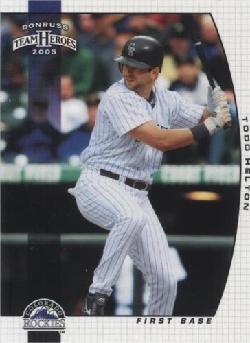 2005 Donruss Team Heroes - Todd Helton #113