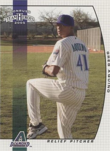 2005 Donruss Team Heroes - Greg Aquino #336