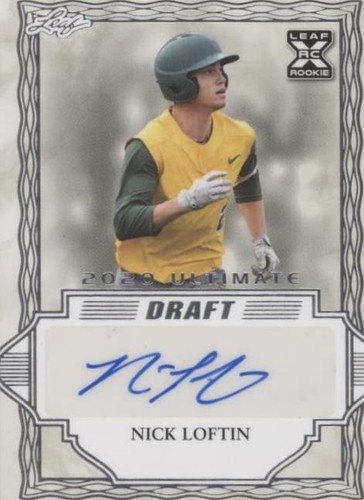 2020 Leaf Ultimate Draft - Nick Loftin #BA-NL1